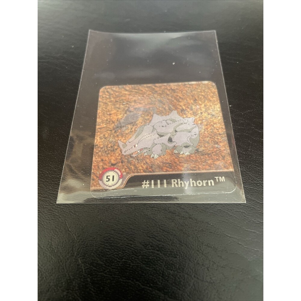 Artbox Pokemon Action Flipz Series One #51 (Rhyhorn and Rhydon) NM (C)